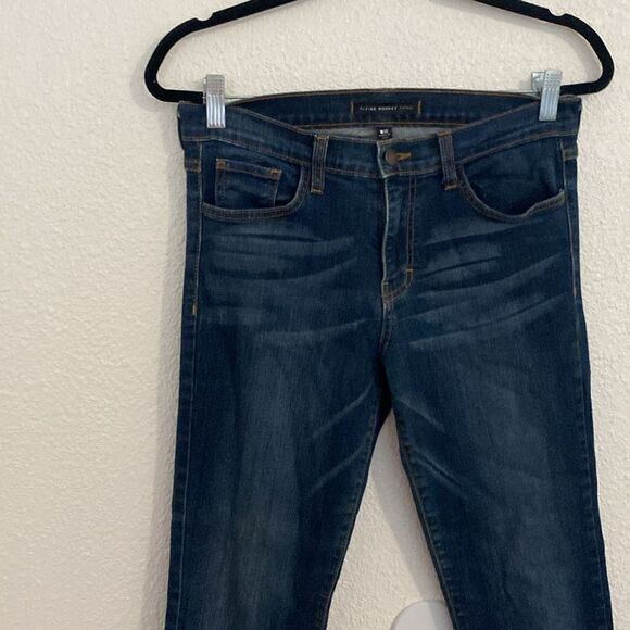 Flying monkey-platinum skinny jeans-low rise-dark wash-size 29 - Picture 2 of 7